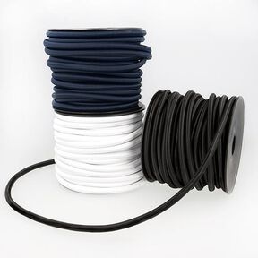 Outdoor Elastic cord [Ø 8 mm] – navy blue, 