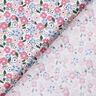 Organic Cotton Poplin sea of flowers – white/light blue,  thumbnail number 4