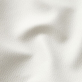 Upholstery Fabric Imitation Leather light embossing – ivory, 