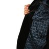 Lining Fabric Jacquard Retro Pattern – navy blue,  thumbnail number 5