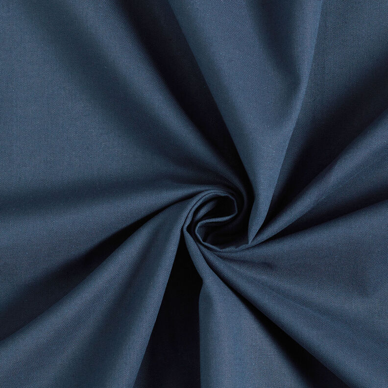 Cotton Cretonne Plain – midnight blue,  image number 1
