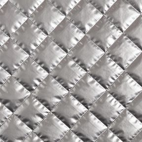 Diamond Quilted Fabric – antique silver, 