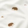 Cotton Jersey happy hedgehogs – offwhite,  thumbnail number 2