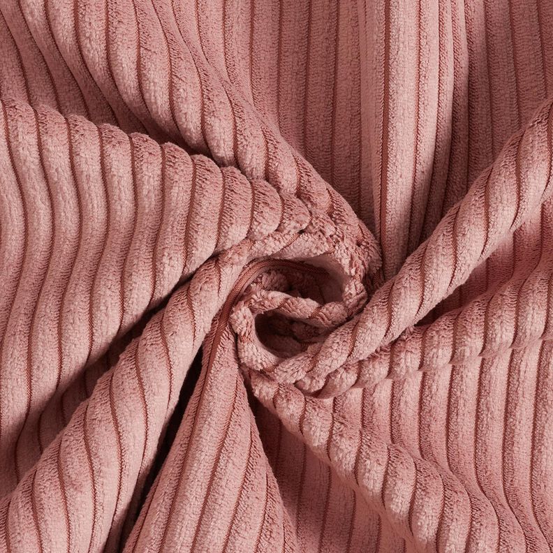 Upholstery Fabric soft corduroy – dusky pink,  image number 1