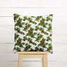 Canvas Decor Fabric Mistletoe Twigs – green/red,  thumbnail number 8