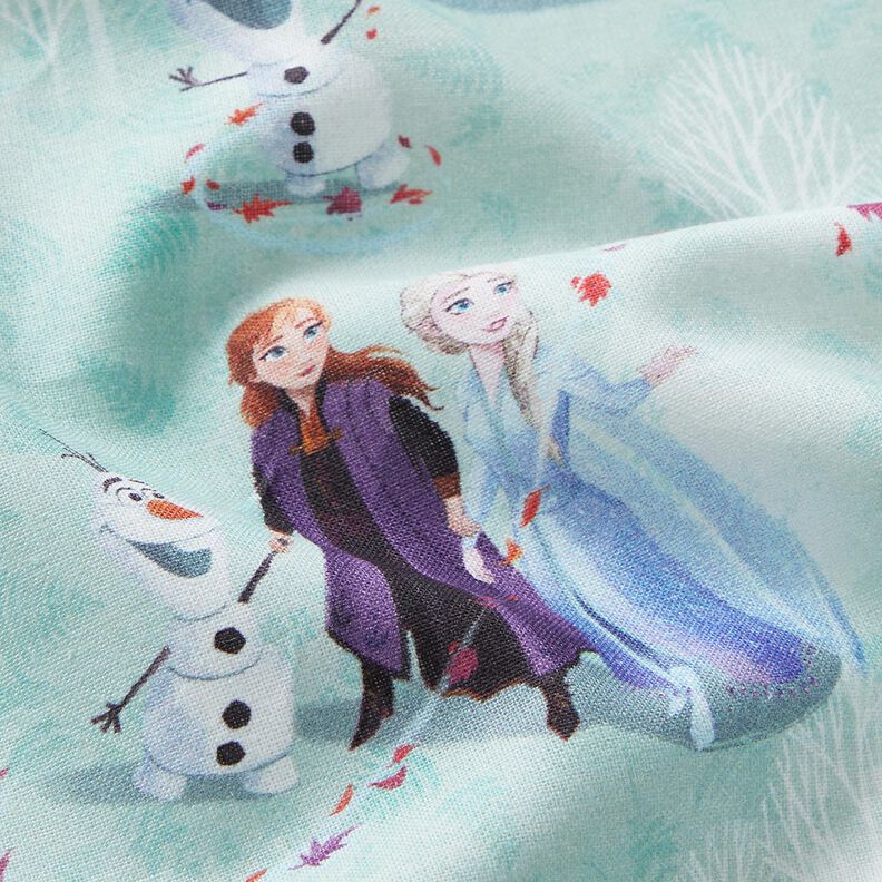 Cotton Poplin Frozen Licensed Fabric | Disney – pale mint,  image number 2