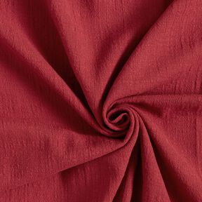 Linen look cotton fabric – terracotta, 