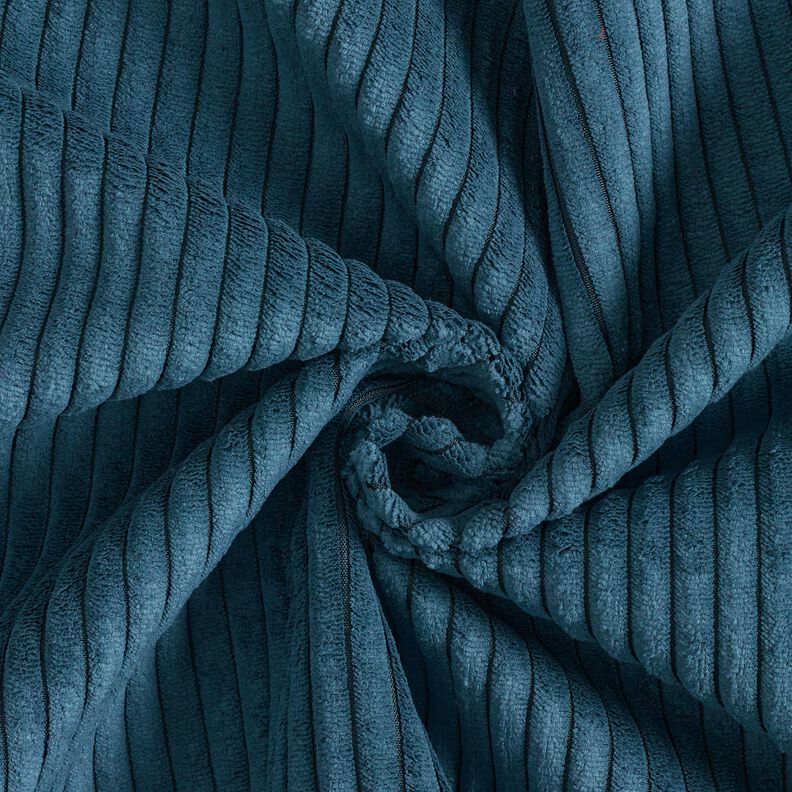 Upholstery Fabric soft corduroy – midnight blue,  image number 1