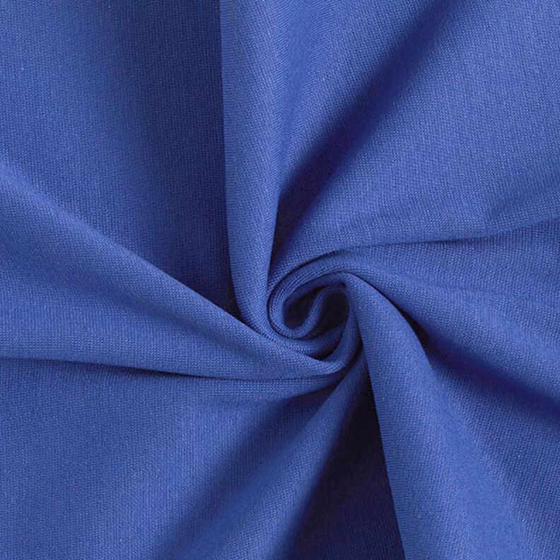 Cuffing Fabric Plain – indigo,  image number 1