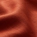 Linen fabric Ramie mix medium – terracotta, 