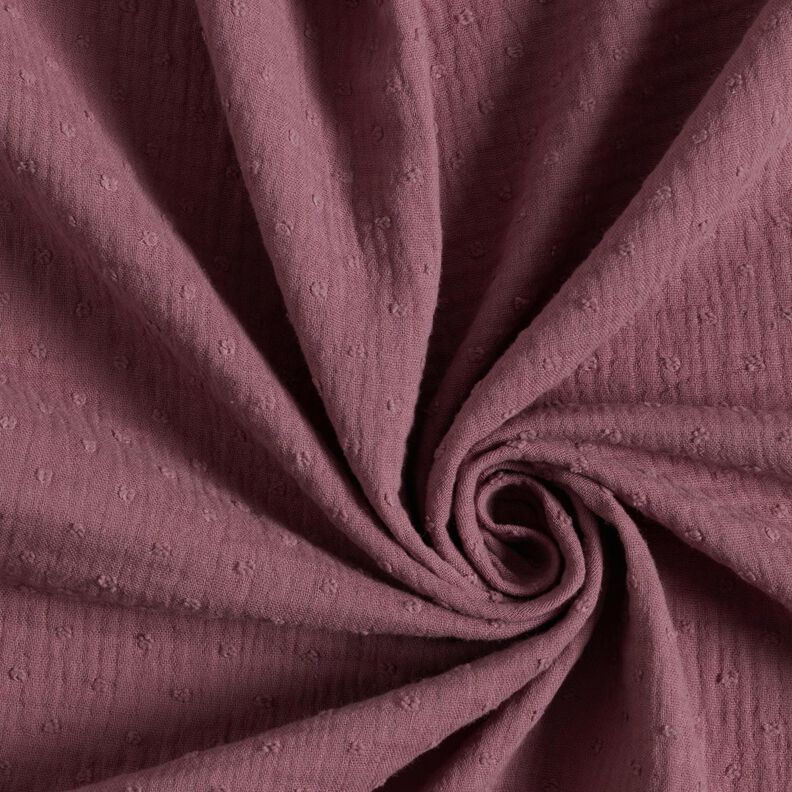 Dobby muslin – grape,  image number 4