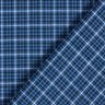 Cotton fabric double check – navy blue/black,  thumbnail number 4