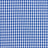 Cotton Vichy check 0,5 cm – royal blue/white,  thumbnail number 1