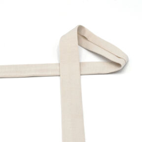 Bias binding Cotton Jersey [20 mm] – natural, 