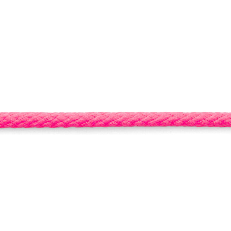 Anorak cord [Ø 4 mm] – neon pink,  image number 2