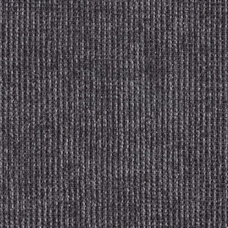 Glitter chenille – slate grey/metallic silver,  image number 1