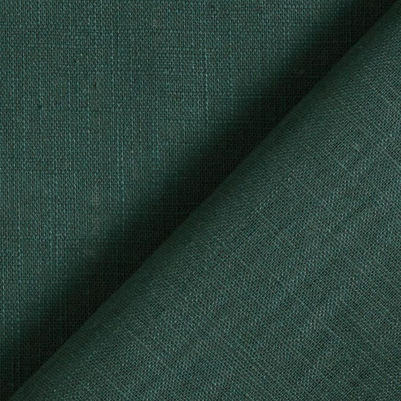 Linen fabric Ramie mix medium – dark green,  image number 3
