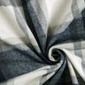 Coat Fabric Large Checks – midnight blue/light grey,  thumbnail number 3