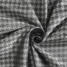 Lining Fabric Jacquard Houndstooth – light grey/dark grey,  thumbnail number 3