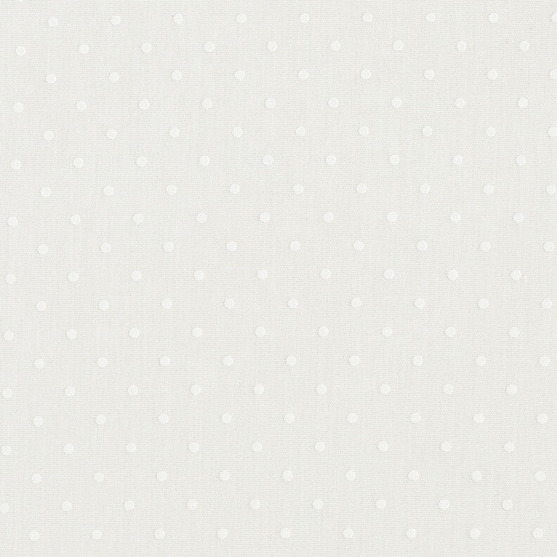 Curtain Fabric Fine Dots 300 cm – offwhite,  image number 1