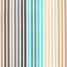 Outdoor Fabric Canvas Stripes with colour gradient – turquoise/grey,  thumbnail number 1