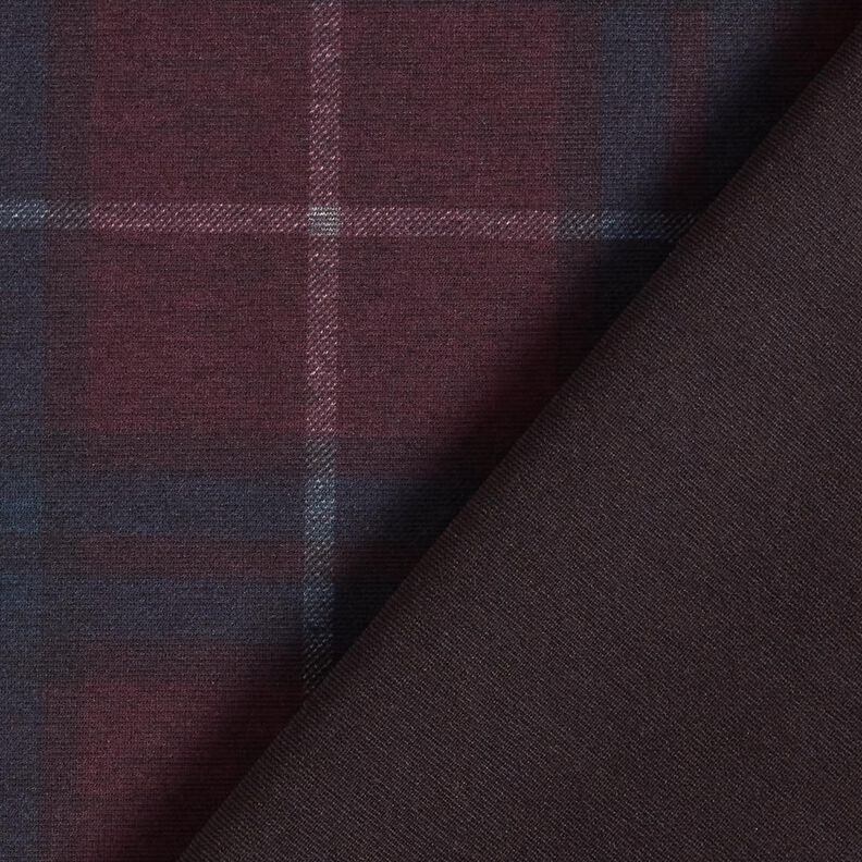 Ponte Roma Jersey Checks – blue-black/merlot,  image number 4