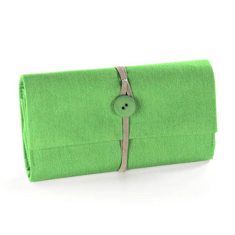 Felt 90 cm / 3 mm thick – green,  image number 4