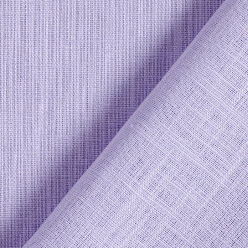 Linen fabric Ramie mix medium – mauve,  image number 3