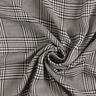 viscose fabric Glen Plaid – white/black,  thumbnail number 4