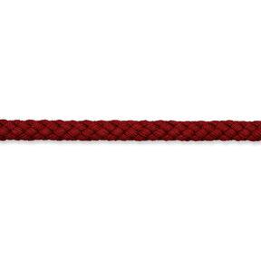 Cotton cord [Ø 7 mm] – burgundy, 