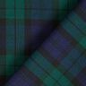 Viscose mix tartan – petrol/midnight blue,  thumbnail number 4