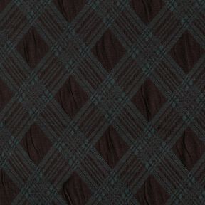 jacquard knit Argyle pattern – black/fir green, 