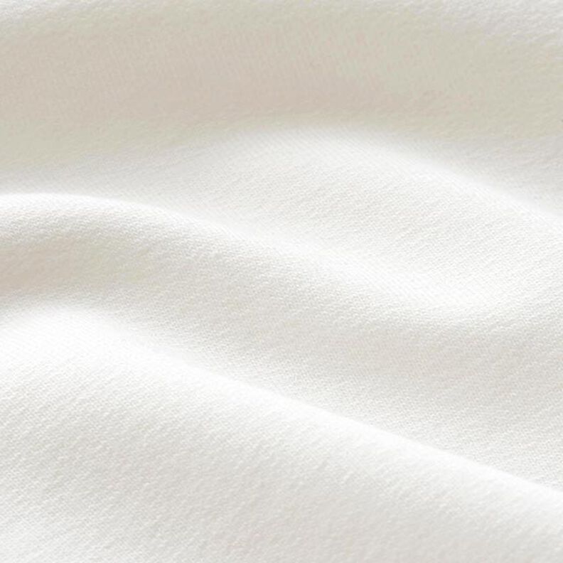 Light French Terry Plain – offwhite,  image number 4