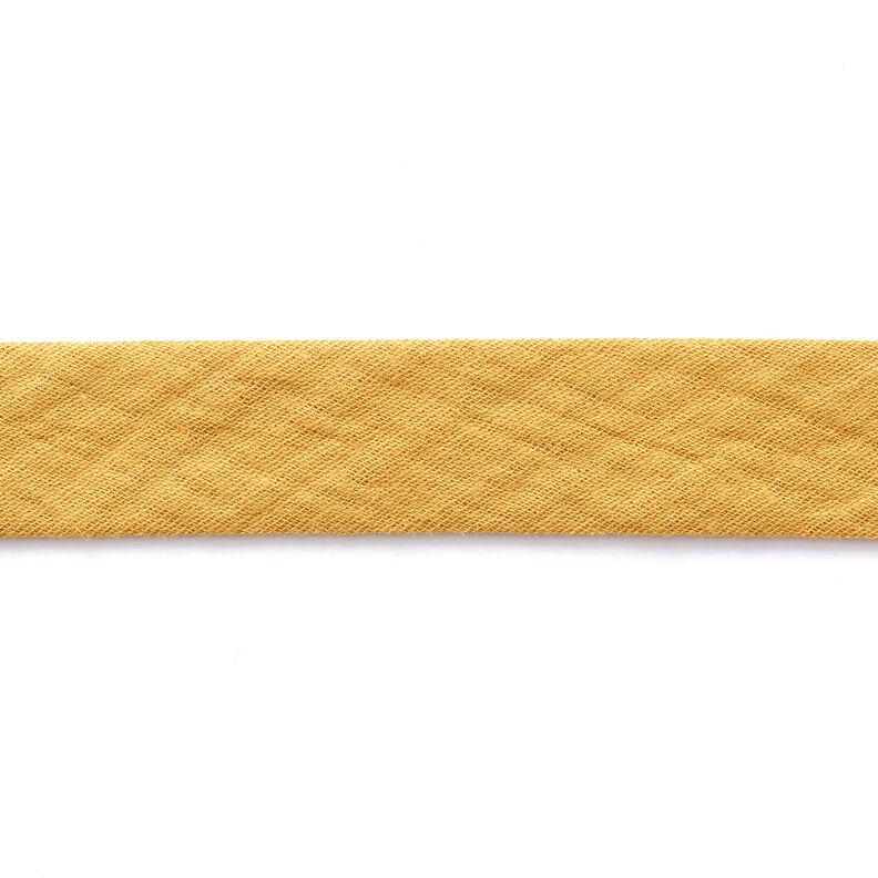 Bias binding Muslin [20 mm] – curry yellow,  image number 2