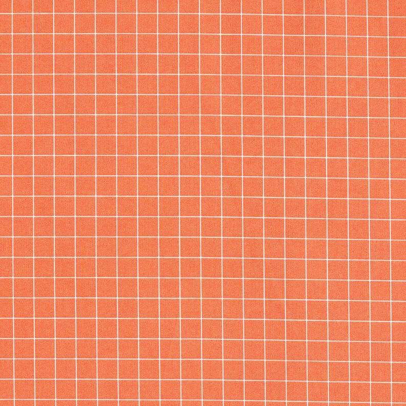 Cotton Cretonne Grid check – terracotta,  image number 1