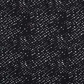 Trouser fabric stretch abstract dots – blue-black/white, 