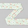 Flowers Cotton Bias Tape [20mm] - pastel green,  thumbnail number 1