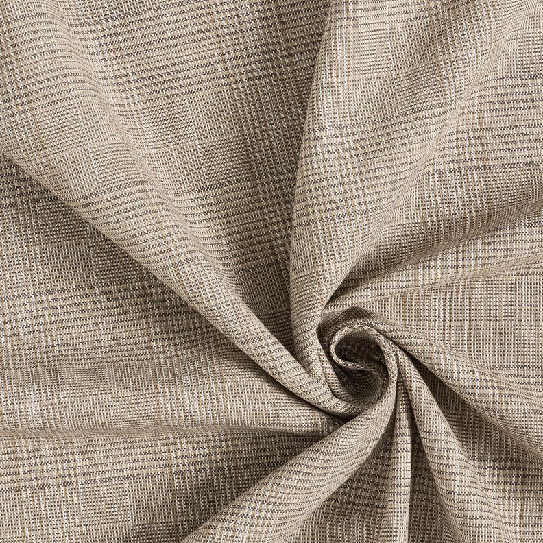 Linen blend Prince of Wales check – beige,  image number 3