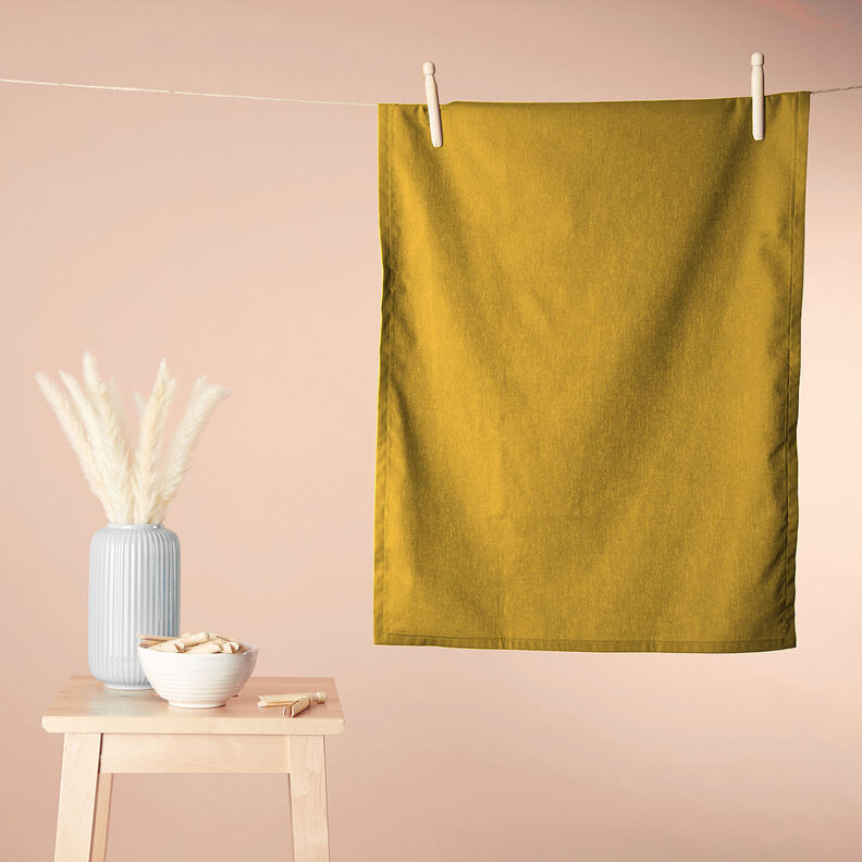 Cotton Cretonne Plain – mustard,  image number 8