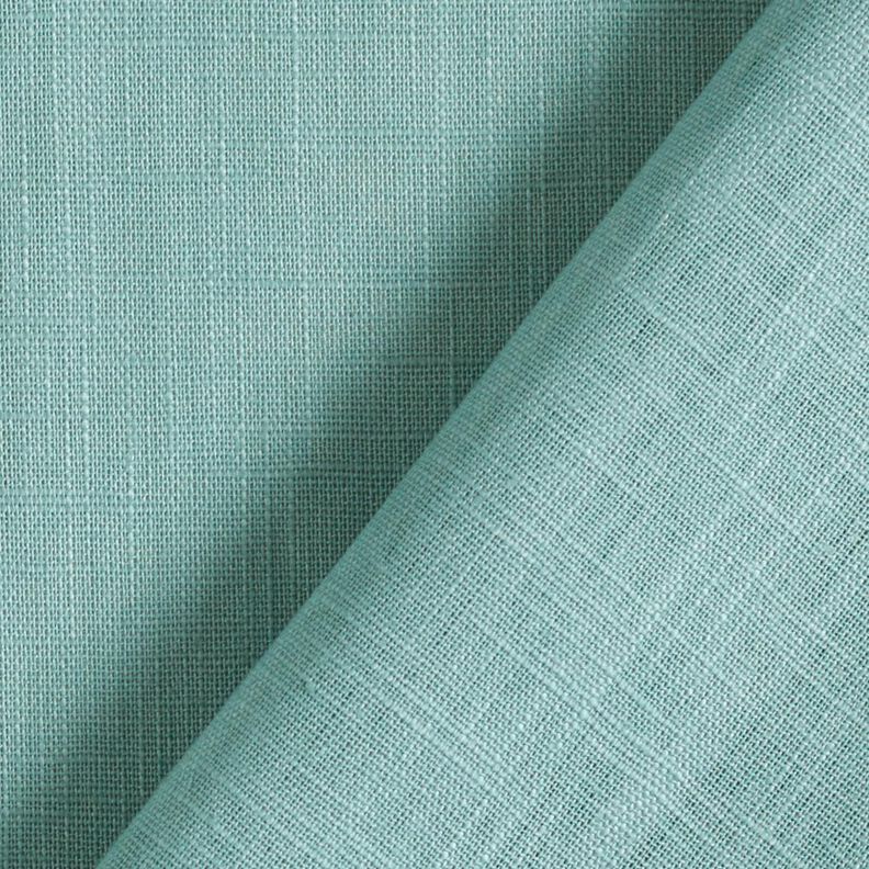 Linen fabric Ramie mix medium – eucalyptus,  image number 3