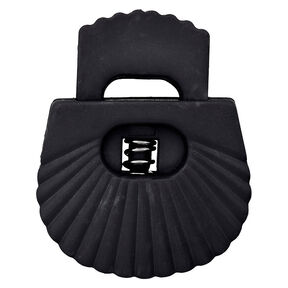 Cord Stopper Shell [Opening: 8 mm] – black, 