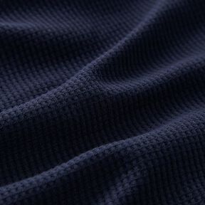 Waffle Jersey Plain – midnight blue | Remnant 100cm, 