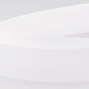 Bias binding Polycotton [20 mm] – white, 