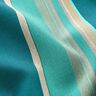 Outdoor Fabric Canvas Mixed stripes – petrol/anemone,  thumbnail number 2