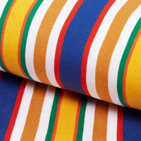 Outdoor Deckchair fabric Longitudinal stripes 45 cm – blue/brown, 