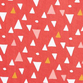 Cotton Cretonne Triangles – terracotta, 