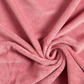 Cosy Towelling Bamboo Plain – dusky pink, 