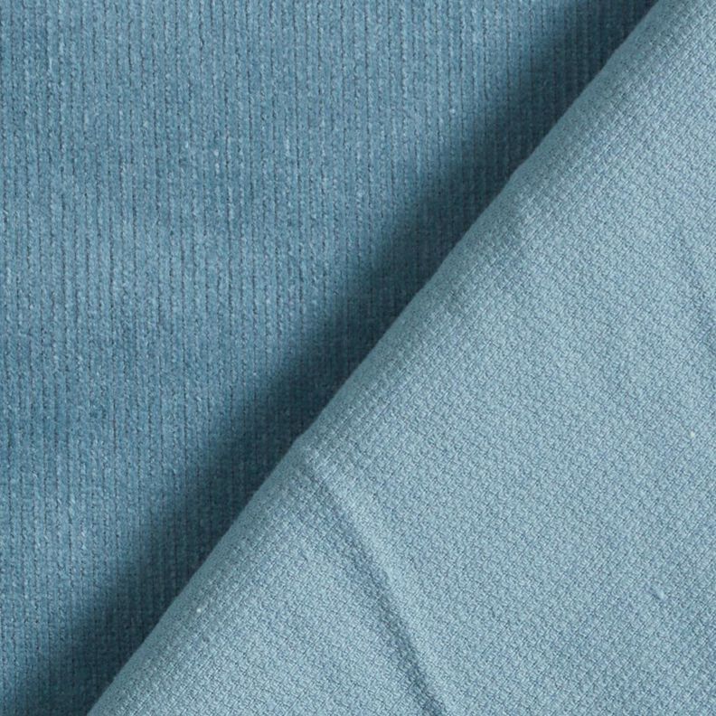 Stretchy fine corduroy – dove blue,  image number 3