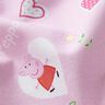 Cotton Poplin Peppa Hearts Licensed Fabric | ABC Ltd – pastel violet,  thumbnail number 2