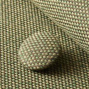 Covered Button - Outdoor Decor Fabric Agora Bruma - light olive, 